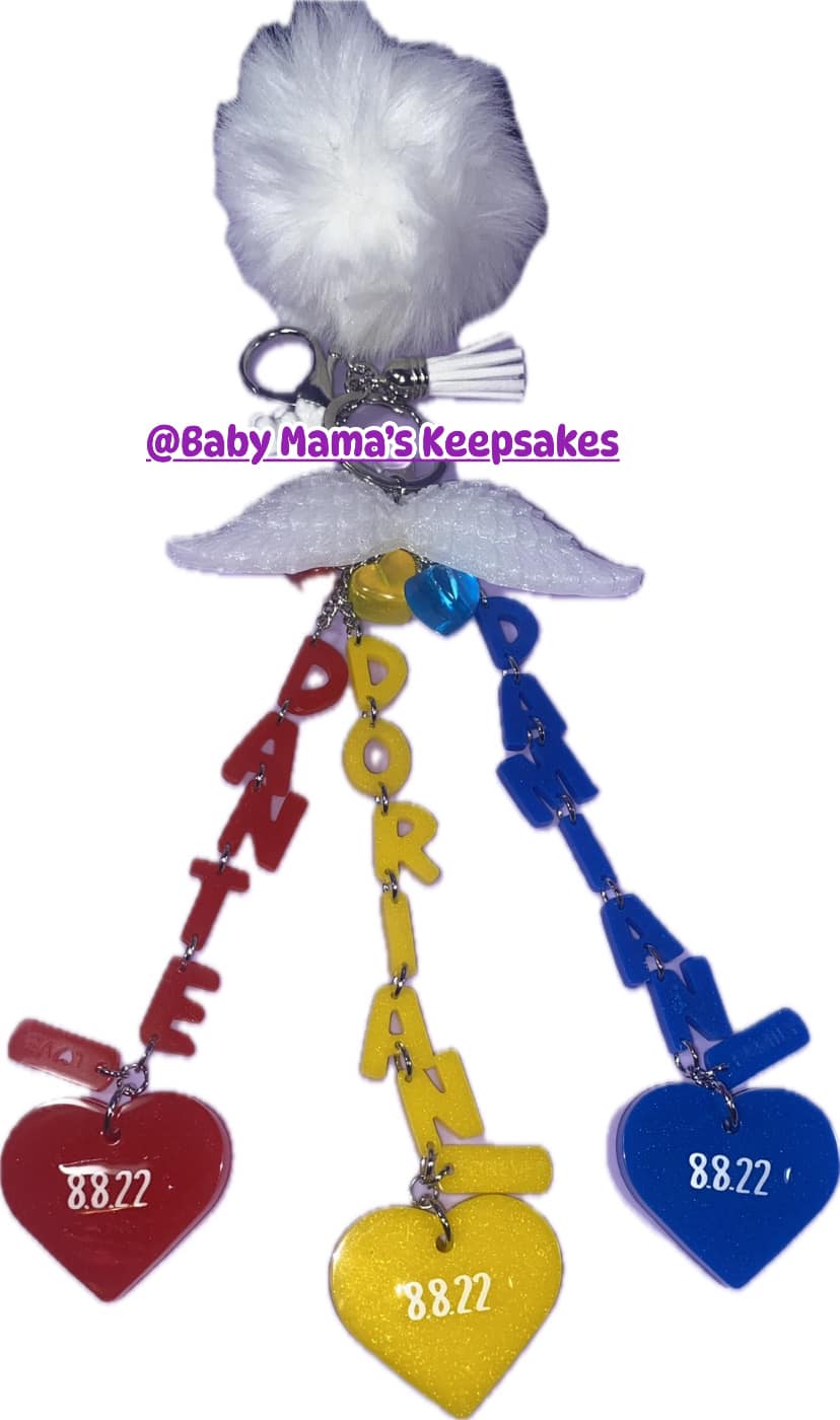 Angel Wings Keychain